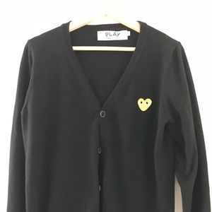 Comme des Garçones Play cardigan - authentic